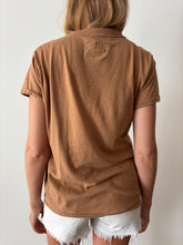 Faded Brown Military Tee