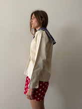 European Cotton Navy Middy