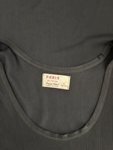 60s Black Nylon Tank