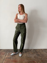 Green Work Pants 27w