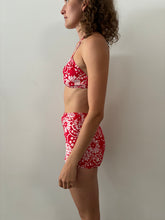 Floral 50s 2pc Bikini Swimsuit