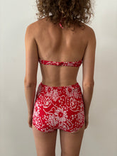 Floral 50s 2pc Bikini Swimsuit