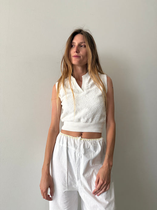 50s Terry Cloth Summer Top