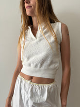 50s Terry Cloth Summer Top