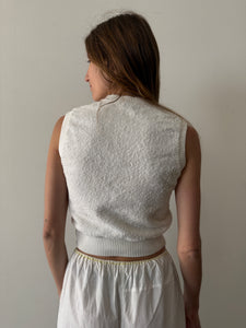 50s Terry Cloth Summer Top