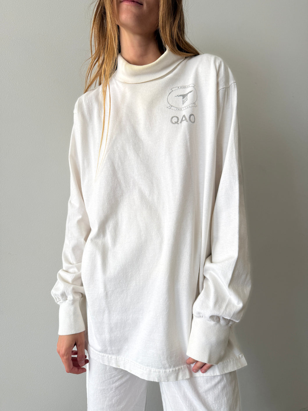 60s/70s Military Aircraft Deck Worker Long Tee