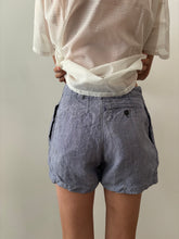 50s French Linen Shorts