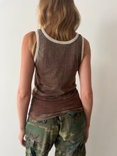 Faded Heather Brown Tank