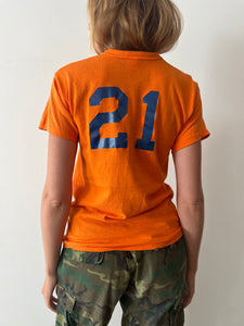 60s/70s Orange 21 Tee