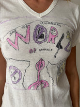 Save the Wonderful World of Animals Hand Drawn Tee