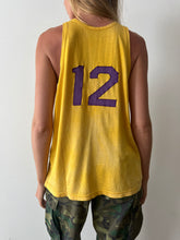 Yellow 12 Basketball Jersey
