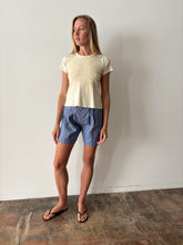 Little Antique Japanese Ribbed Cotton Tee