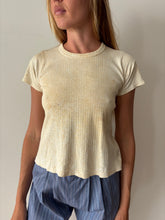 Little Antique Japanese Ribbed Cotton Tee