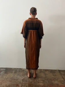 Robes of California Brown Terry Maxi Cover-Up