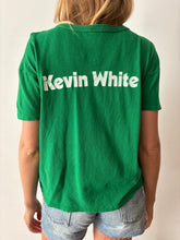 This is a White T-Shirt Kevin White Tee