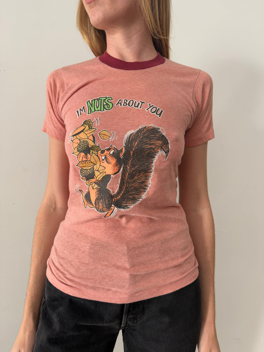 70s Im Nuts About You tee