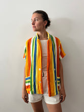 60s/70s Rainbow Terry Mens Jacket