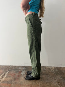 60s US Army Cotton Field Trousers