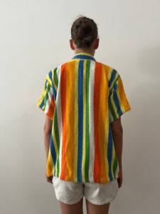 60s/70s Rainbow Terry Mens Jacket