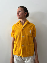 Mustard Terry Beach Jacket