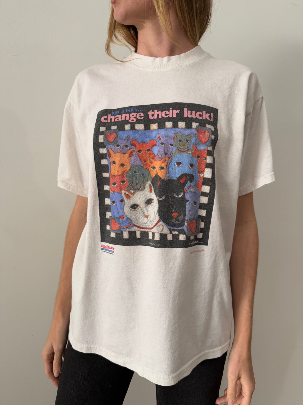 Change Their Luck Pets tee