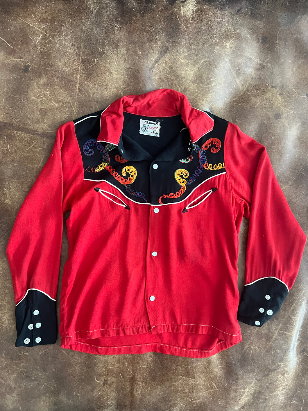 Lil Hombre Gabardine Western Shirt