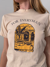 For Everyman Wood Cut Art tee