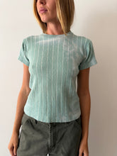 1930s Ribbed Cotton Tee