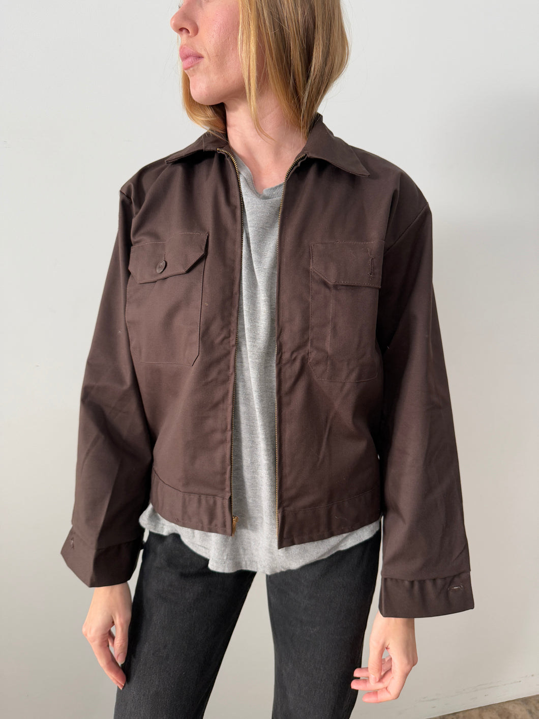 60s/70s Brown Work Jacket