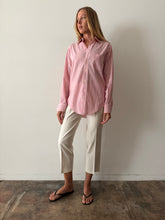 Pink Striped Burberrys Button Down