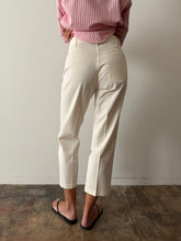 White Cotton Japanese Cotton Work Trousers 30w