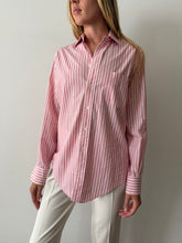 Pink Striped Burberrys Button Down