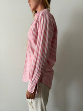 Pink Striped Burberrys Button Down