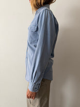 Faded Blue Woolrich Work Shirt