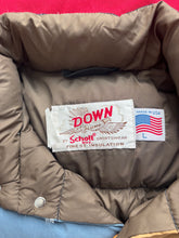 Schott Colorblock Down Puffer Vest