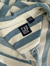 Gap Striped Denim Button Down