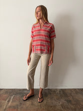 Faded 1940s/50s Greek Woven Shirt