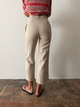 Antique French Linen Pants 28w