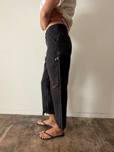 Cut Off Black Carhartt Work Pants 32w