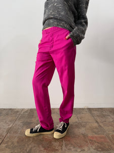 Magenta Helmut Lang Pants