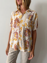 50s Pineapple Rayon Hawaiian Shirt
