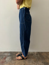 50s Side-Zip Denim Farm Pants