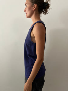 60s Faded Navy Tank