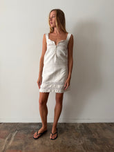 Antique French White Dress