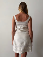 Antique French White Dress