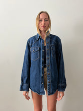 Heavy Denim Western Shirt Jac