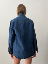 Heavy Denim Western Shirt Jac