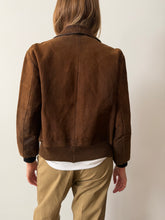 40s/50s Brown Suede Jacket