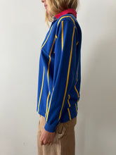 Striped Rugby Polo Shirt