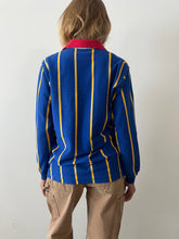 Striped Rugby Polo Shirt